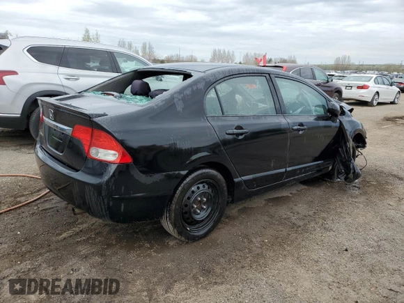 2011 Honda Civic LX-S z VIN 2HGFA1F65BH003775, wystawiony jako Copart lot #56134845 z przebiegiem Nie podano mil oraz Szkoda całkowita • Salvage title. Historia ofert i sprzedaży dostępna na DreamBid. Obrazek 3.