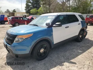 2015 Ford Police Interceptor Utility z VIN 1FM5K8AR9FGA10033, wystawiony jako Copart lot #51294955 z przebiegiem 63 143 mil mil oraz Szkoda całkowita • Salvage title. Historia ofert i sprzedaży dostępna na DreamBid. Obrazek 1.
