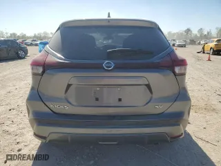 2021 Nissan Kicks SV with VIN 3N1CP5CV7ML471376, listed as a Copart auction lot 49204245 with 81,118 mi miles and Salvage Title. Bid and sale history available at carsss.com. Image 6.