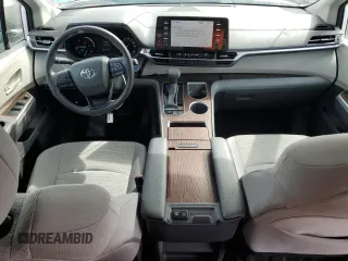 2023 Toyota Sienna LE with VIN 5TDKRKEC6PS159898, listed as a Copart auction lot 47661585 with 38,542 mi miles and Salvage Title. Bid and sale history available at carsss.com. Image 8.
