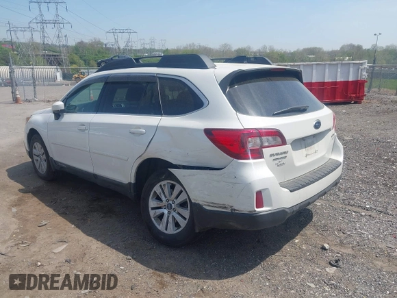 2016 Subaru Outback 2.5i Premium with VIN 4S4BSADC1G3202007, listed as a IAAI auction lot 42106507 with 63,046 mi miles. Bid and sale history available at carsss.com. Image 6.