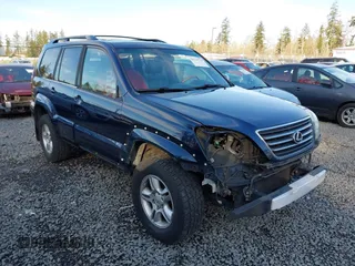 2006 Lexus GX with VIN JTJBT20XX60125778, listed as a IAAI auction lot 41719731 with 243,569 mi miles. Bid and sale history available at carsss.com. Image 1.