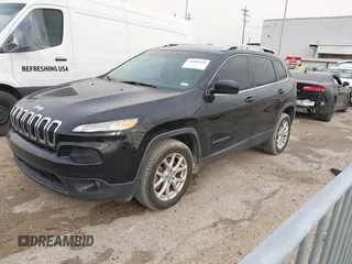 2018 Jeep Cherokee Latitude Plus with VIN 1C4PJLLX3JD503568, listed as a IAAI auction lot 41806496 with 166,224 mi miles. Bid and sale history available at carsss.com. Image 2.