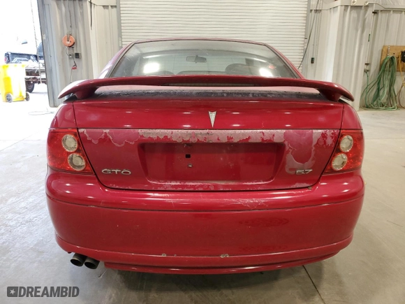 2004 Pontiac GTO with VIN 6G2VX12G94L313433, listed as a Copart auction lot 78669444 with 80,949 mi miles and Clean Title. Bid and sale history available at carsss.com. Image 6.
