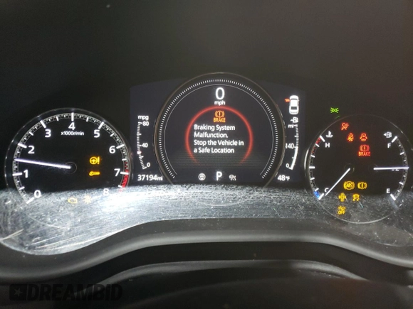 2021 Mazda 3 2.0 with VIN 3MZBPAA71MM205770, listed as a Copart auction lot 41704895 with 37,194 mi miles and Salvage Title. Bid and sale history available at DreamBid. Image 9.