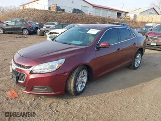 2015 Chevrolet Malibu LT with VIN 1G11C5SL0FF226568, listed as a IAAI auction lot 41911730 with 110,081 mi miles. Bid and sale history available at carsss.com. Image 2.
