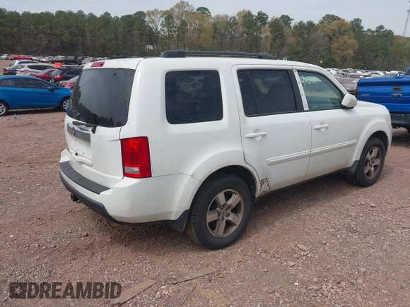 2011 Honda Pilot EX-L with VIN 5FNYF3H64BB027265, listed as a IAAI auction lot 41901424 with 198,556 mi miles and . Bid and sale history available at DreamBid. Image 4.