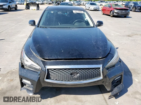 2015 Infiniti Q50 Sport with VIN JN1BV7AR2FM393634, listed as a Copart auction lot 52210065 with 147,423 mi miles and Clean title. Bid and sale history available at DreamBid. Image 5.