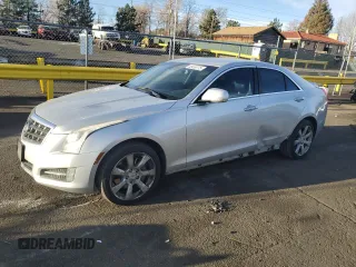 2013 Cadillac ATS Performance z VIN 1G6AJ5S38D0122894, wystawiony jako Copart lot #49458775 z przebiegiem 117 909 mil mil oraz Szkody całkowita. Historia ofert i sprzedaży dostępna na DreamBid. Obrazek 1.