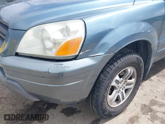 2005 Honda Pilot EX-L with VIN 2HKYF18505H527229, listed as a IAAI auction lot 41946751 with 190,455 mi miles. Bid and sale history available at carsss.com. Image 6.