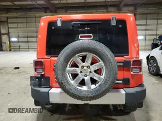 2013 Jeep Wrangler Sahara z VIN 1C4AJWBG2DL569838, wystawiony jako Copart lot #54705065 z przebiegiem 67 093 mil mil oraz Szkoda całkowita • Salvage title. Historia ofert i sprzedaży dostępna na DreamBid. Obrazek 6.