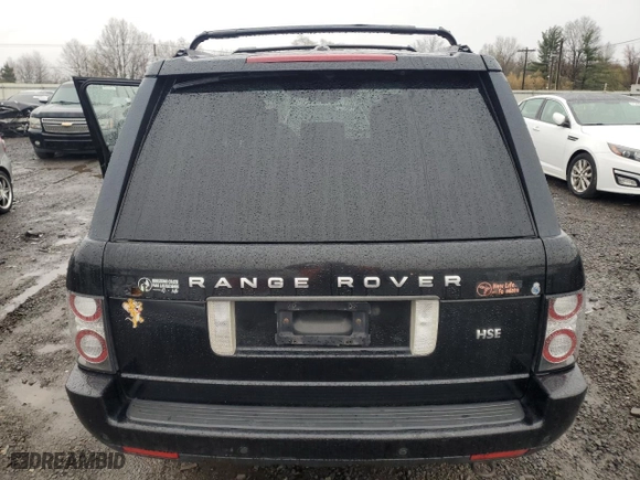 2011 Land Rover Range Rover HSE with VIN SALME1D4XBA355706, listed as a Copart auction lot 52011145 with 169,095 mi miles and Clean Title. Bid and sale history available at carsss.com. Image 6.