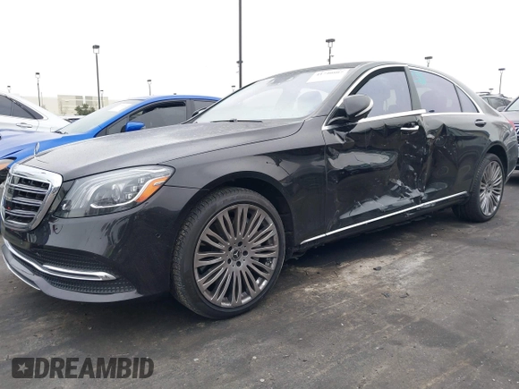 2020 Mercedes-Benz S-Class S 560 with VIN WDDUG8DB3LA509043, listed as a IAAI auction lot 41740807 with 39,391 mi miles. Bid and sale history available at carsss.com. Image 6.