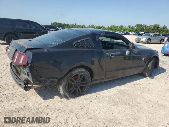 2012 Ford Mustang Premium with VIN 1ZVBP8AMXC5202904, listed as a Copart auction lot 56834625 with 164,160 mi miles and Salvage title. Bid and sale history available at DreamBid. Image 3.