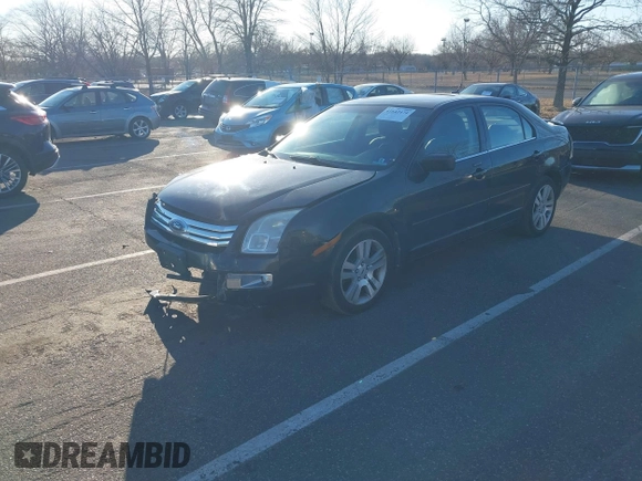 2009 Ford Fusion SEL with VIN 3FAHP08Z79R198337, listed as a IAAI auction lot 41642474 with 133,507 mi miles. Bid and sale history available at carsss.com. Image 2.
