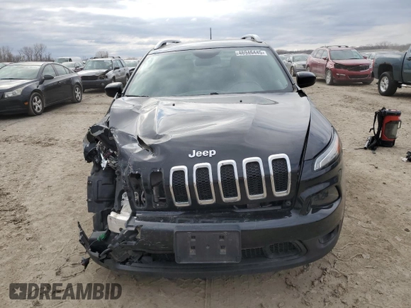 2018 Jeep Cherokee Latitude Plus with VIN 1C4PJMLX6JD515882, listed as a Copart auction lot 46946445 with 106,113 mi miles and Salvage Title. Bid and sale history available at DreamBid. Image 5.