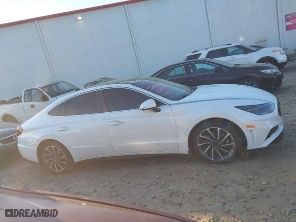 2020 Hyundai Sonata Limited with VIN 5NPEH4J25LH041852, listed as a IAAI auction lot 41872481 with 47,867 mi miles. Bid and sale history available at carsss.com. Image 13.