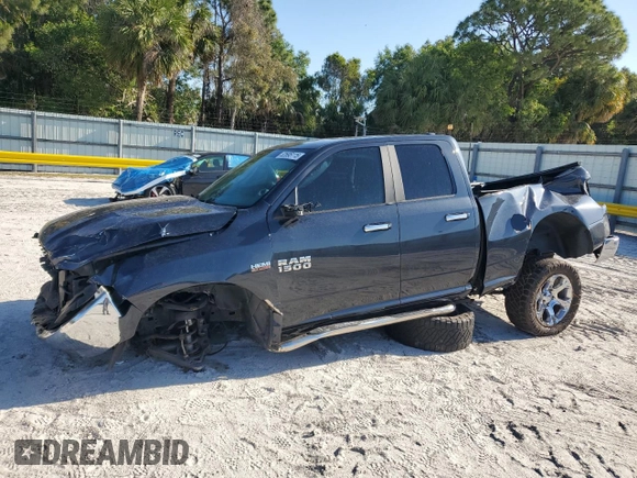 2018 Ram 1500 SLT z VIN 1C6RR6GT9JS104936, wystawiony jako Copart lot #52695115 z przebiegiem 74 496 mil mil oraz Szkody całkowita. Historia ofert i sprzedaży dostępna na DreamBid. Obrazek 1.
