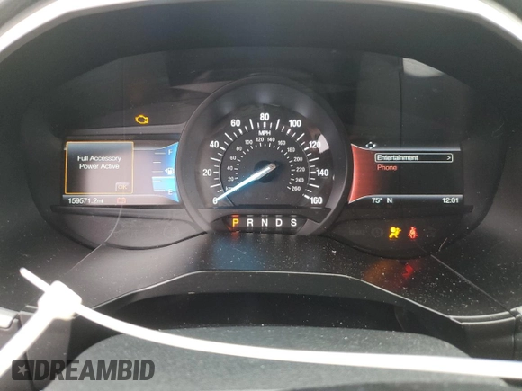 2020 Ford Edge SEL with VIN 2FMPK4J92LBA15448, listed as a Copart auction lot 64000535 with 159,571 mi miles and Salvage title. Bid and sale history available at DreamBid. Image 9.