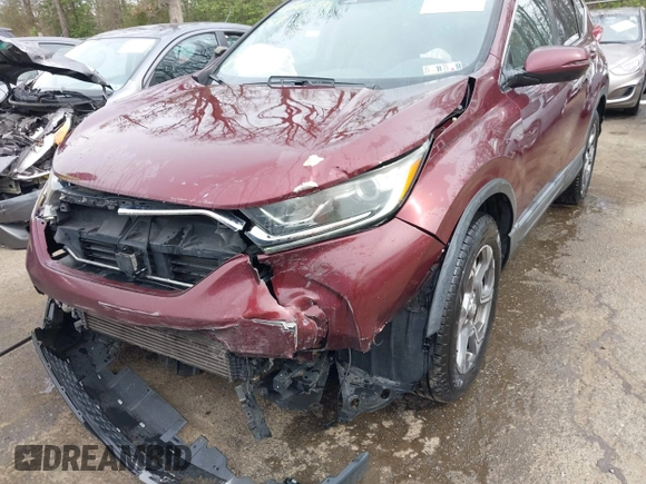 2017 Honda CR-V EX with VIN 2HKRW2H53HH679990, listed as a IAAI auction lot 41923591 with 242,177 mi miles. Bid and sale history available at carsss.com. Image 6.