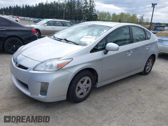 2011 Toyota Prius I z VIN JTDKN3DU1B1442386, wystawiony jako IAAI lot #42024874 z przebiegiem 194 210 mil mil oraz . Historia ofert i sprzedaży dostępna na DreamBid. Obrazek 2.