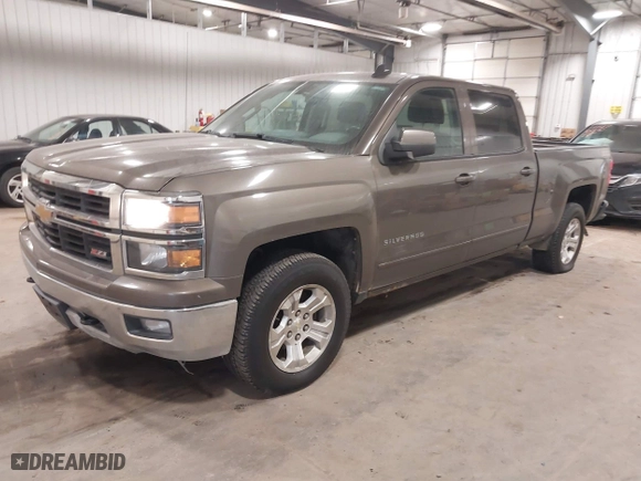 2015 Chevrolet Silverado 1500 LT with VIN 3GCUKREC5FG207488, listed as a IAAI auction lot 41472511 with 167,448 mi miles. Bid and sale history available at carsss.com. Image 19.