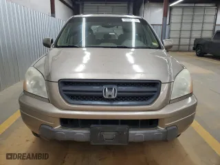 2003 Honda Pilot EX with VIN 2HKYF18503H605358, listed as a Copart auction lot 49461035 with 225,939 mi miles and Salvage Title. Bid and sale history available at carsss.com. Image 5.