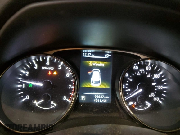2014 Nissan Rogue S with VIN 5N1AT2MV5EC856022, listed as a Copart auction lot 44601055 with 95,637 mi miles and Salvage Title. Bid and sale history available at carsss.com. Image 9.