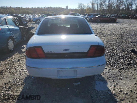 1996 Chevrolet Lumina with VIN 2G1WL52M9T9131381, listed as a Copart auction lot 79839104 with 217,448 mi miles and Salvage Title. Bid and sale history available at DreamBid. Image 6.