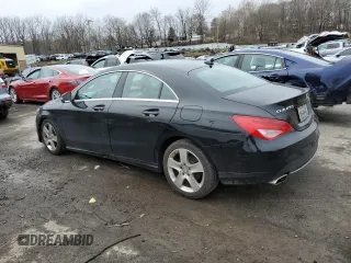 2015 Mercedes-Benz CLA 250 with VIN WDDSJ4EBXFN220397, listed as a Copart auction lot 45569804 with 85,818 mi miles and . Bid and sale history available at DreamBid. Image 2.