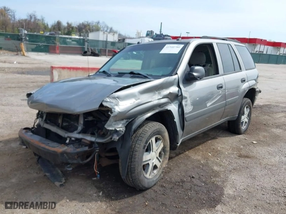 2005 Chevrolet TrailBlazer LT with VIN 1GNDT13S952275929, listed as a IAAI auction lot 41940780 with 172,345 mi miles. Bid and sale history available at carsss.com. Image 6.