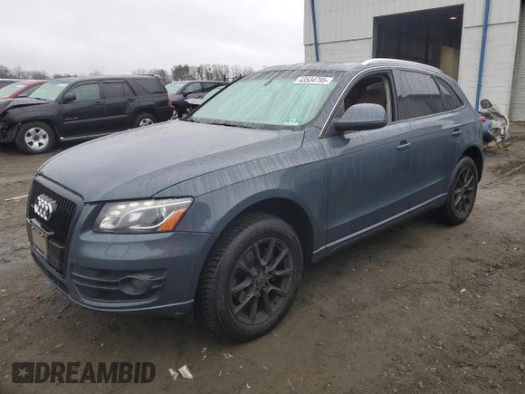 2011 Audi Q5 Premium with VIN WA1LKCFPXBA111269, listed as a Copart auction lot 43534795 with 197,221 mi miles and Clean title. Bid and sale history available at DreamBid. Image 1.