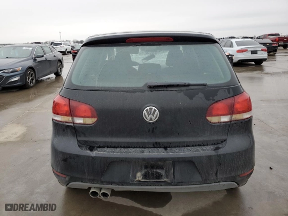 2011 Volkswagen Golf with VIN WVWDA7AJ0BW170583, listed as a Copart auction lot 45574495 with 164,008 mi miles and Salvage Title. Bid and sale history available at carsss.com. Image 6.