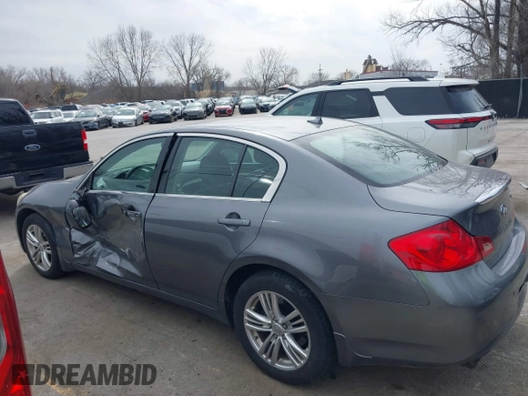 2011 Infiniti G37 x with VIN JN1CV6AR1BM407001, listed as a IAAI auction lot 41823961 with 106,664 mi miles. Bid and sale history available at carsss.com. Image 14.