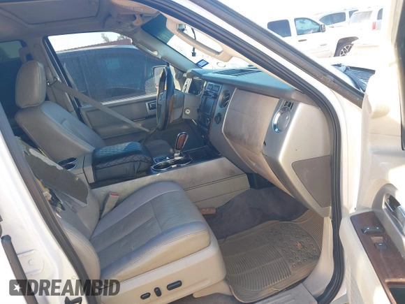 2010 Ford Expedition Max Limited with VIN 1FMJK1K59AEB70466, listed as a IAAI auction lot 41768011 with 208,089 mi miles and . Bid and sale history available at DreamBid. Image 5.