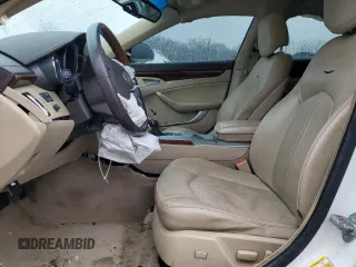 2012 Cadillac CTS Sedan Luxury with VIN 1G6DG5E56C0122884, listed as a Copart auction lot 50189715 with 0 mi miles and Salvage Title. Bid and sale history available at carsss.com. Image 7.
