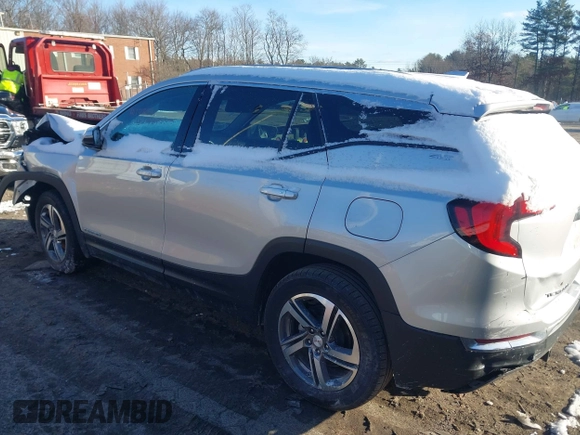 2021 GMC Terrain SLT with VIN 3GKALVEV9ML371572, listed as a IAAI auction lot 41173091 with 59,250 mi miles and . Bid and sale history available at carsss.com. Image 14.