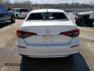 2024 Honda Civic Sedan Sport with VIN 2HGFE2F53RH581529, listed as a Copart auction lot 50530015 with 11,017 mi miles and Salvage Title. Bid and sale history available at carsss.com. Image 6.