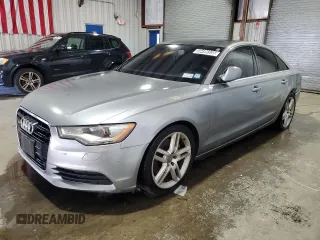 2015 Audi A6 Premium Plus with VIN WAUGFAFC2FN037239, listed as a Copart auction lot 55496935 with 94,197 mi miles and Clean title. Bid and sale history available at DreamBid. Image 1.