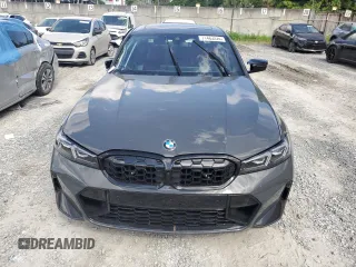 2024 BMW 3 Series M340i with VIN 3MW49FS08R8E86211, listed as a Copart auction lot 71483224 with 860 mi miles and Salvage Title. Bid and sale history available at carsss.com. Image 5.