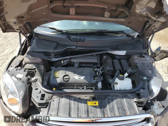 2015 MINI Countryman with VIN WMWZB3C55FWR46334, listed as a Copart auction lot 55421795 with 33,135 mi miles and Salvage Title. Bid and sale history available at DreamBid. Image 12.