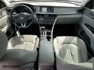 2016 Kia Optima EX with VIN 5XXGU4L36GG014428, listed as a Copart auction lot 53052535 with 204,675 mi miles and Salvage Title. Bid and sale history available at carsss.com. Image 8.
