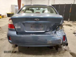 2008 Subaru Legacy Special z VIN 4S3BL616X87219962, wystawiony jako Copart lot #52304605 z przebiegiem 78 786 mil mil oraz Szkoda całkowita • Salvage title. Historia ofert i sprzedaży dostępna na DreamBid. Obrazek 6.