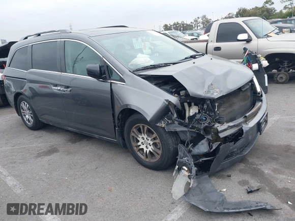 2012 Honda Odyssey EX-L с VIN 5FNRL5H65CB031318, выставлен на аукционе IAAI как лот 42371195 с пробегом 135 787 миль миль и . История ставок и продаж доступна на DreamBid. Изображение 1.