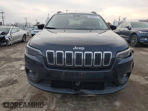 2022 Jeep Cherokee Latitude Lux with VIN 1C4PJLMX8ND503442, listed as a Copart auction lot 86855874 with 58,106 mi miles and Salvage title. Bid and sale history available at DreamBid. Image 5.