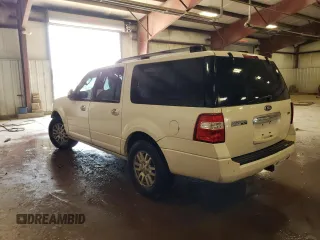 2013 Ford Expedition Max Limited with VIN 1FMJK2A59DEF28774, listed as a Copart auction lot 59143015 with 204,383 mi miles and Clean title. Bid and sale history available at DreamBid. Image 2.