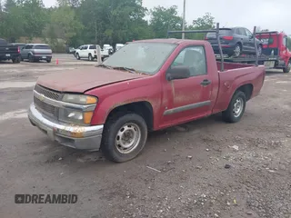 2006 Chevrolet Colorado Work Truck z VIN 1GCCS148068226482, wystawiony jako IAAI lot #42487633 z przebiegiem 121 896 mil mil oraz . Historia ofert i sprzedaży dostępna na DreamBid. Obrazek 2.