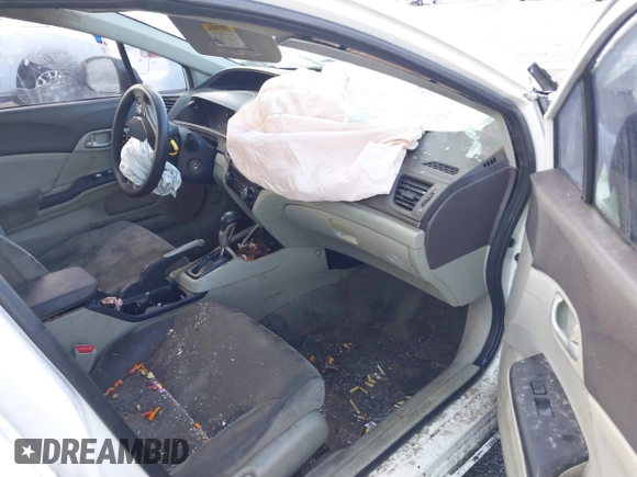 2012 Honda Civic LX z VIN 19XFB2F5XCE025289, wystawiony jako IAAI lot #40777323 z przebiegiem 198 115 mil mil oraz . Historia ofert i sprzedaży dostępna na DreamBid. Obrazek 5.