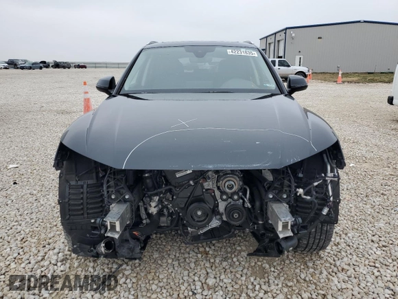 2023 Audi Q5 S line Premium with VIN WA1GAAFYXP2137230, listed as a Copart auction lot 42231835 with 12,662 mi miles and Salvage Title. Bid and sale history available at carsss.com. Image 5.