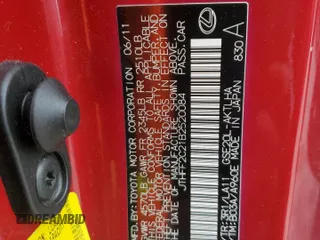 2011 Lexus IS 250 C z VIN JTHFF2C21B2520084, wystawiony jako Copart lot #55036975 z przebiegiem 67 646 mil mil oraz Szkoda całkowita • Salvage title. Historia ofert i sprzedaży dostępna na DreamBid. Obrazek 12.